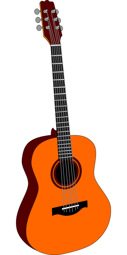 guitar, music, musical instrument